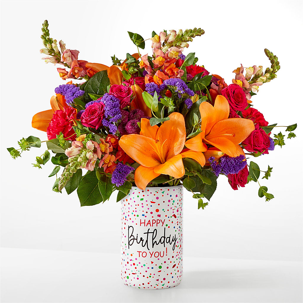Birthday Palooza Bouquet – Flowers By Elena, Methuen MA
