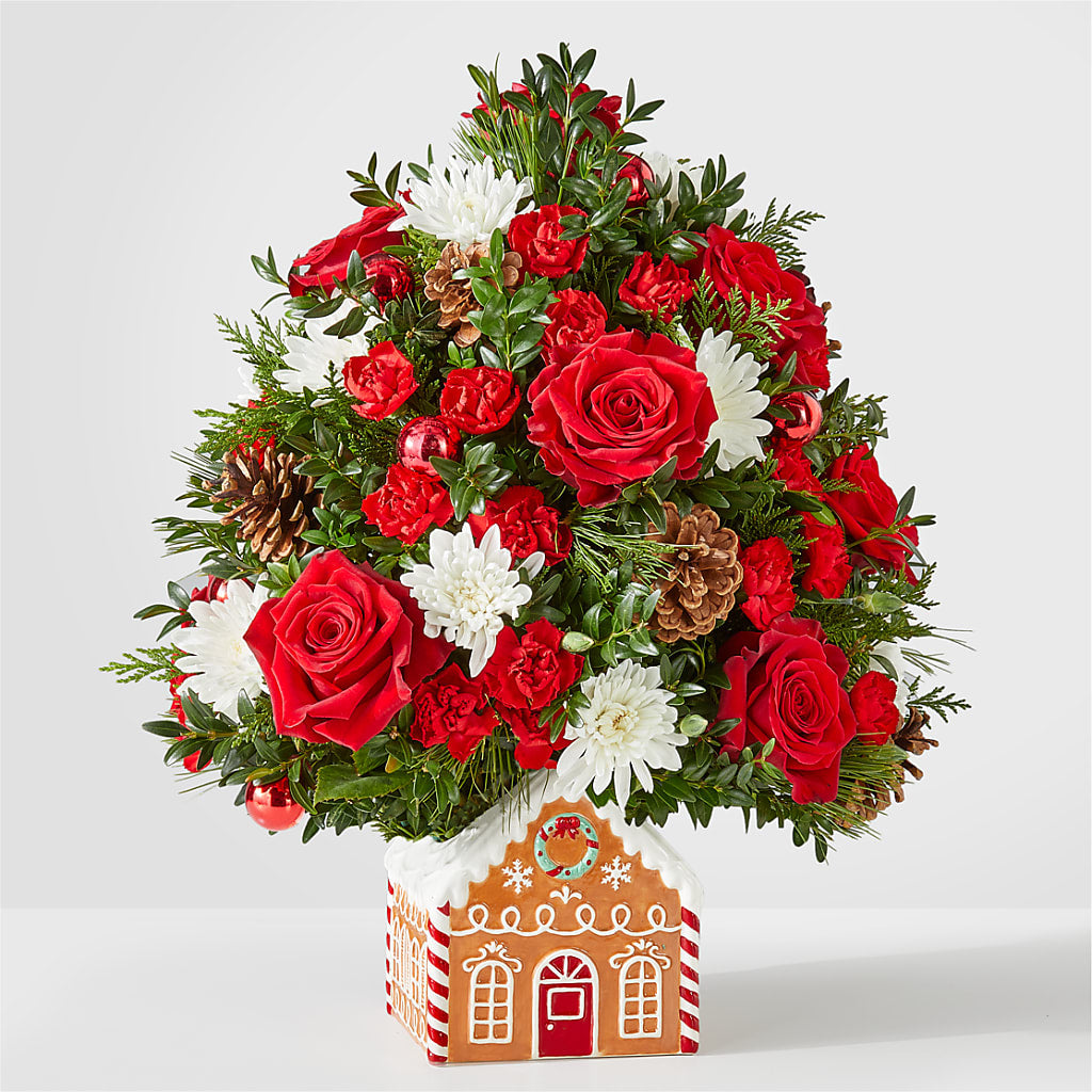 Spiced Gingerbread Tree – Flowers By Elena, Methuen MA
