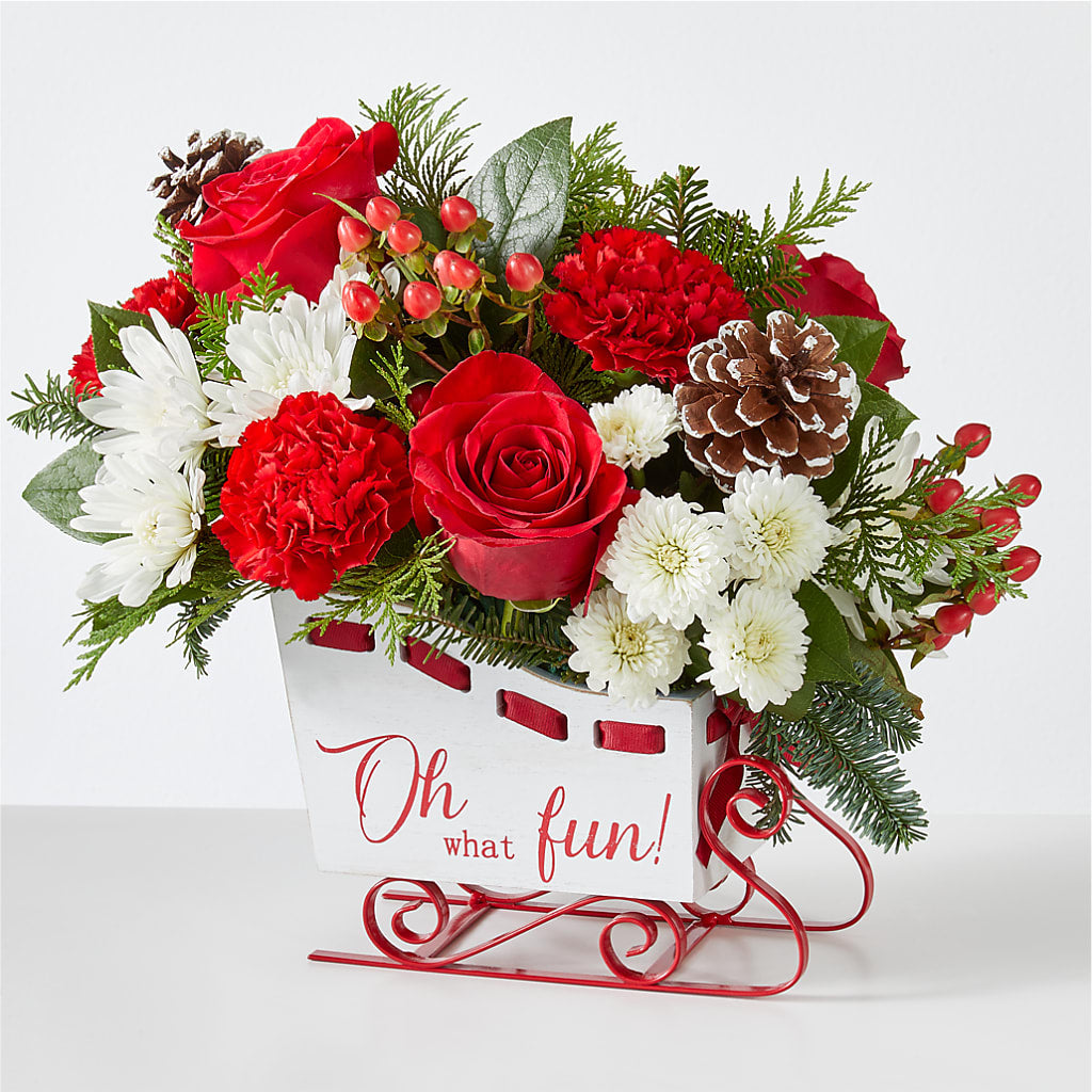 Sleigh Bells Bouquet – Flowers By Elena, Methuen MA