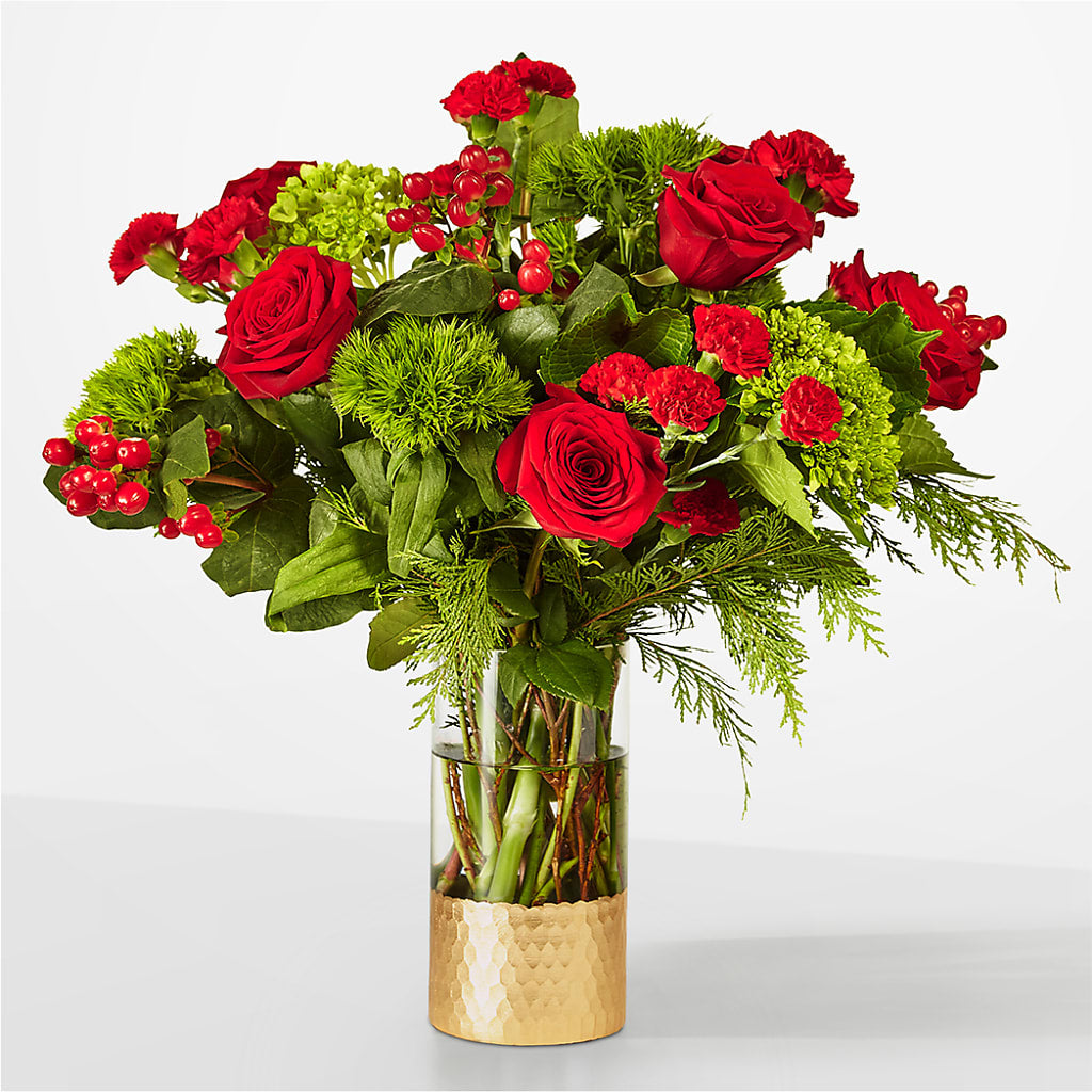 Plaid Throw Bouquet – Flowers By Elena, Methuen MA