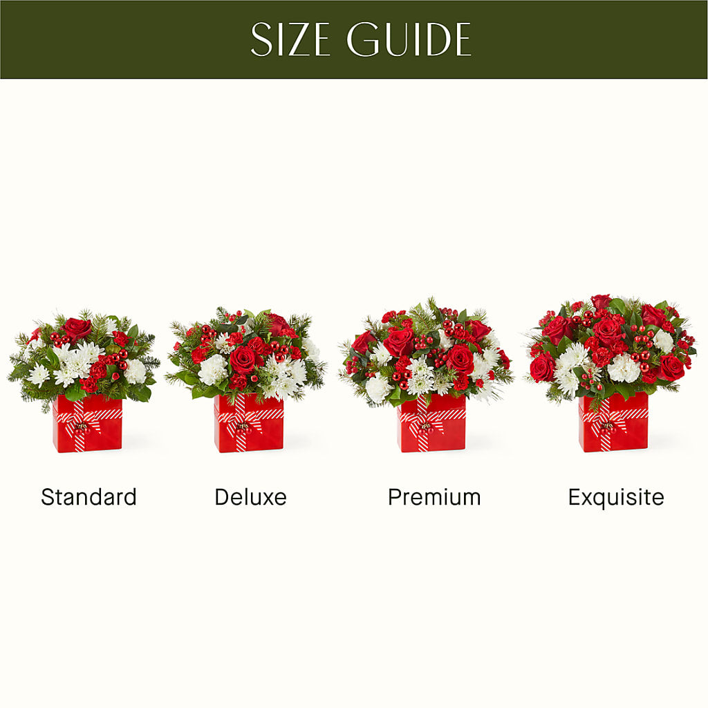 Presents Under the Tree Bouquet – Flowers By Elena, Methuen MA