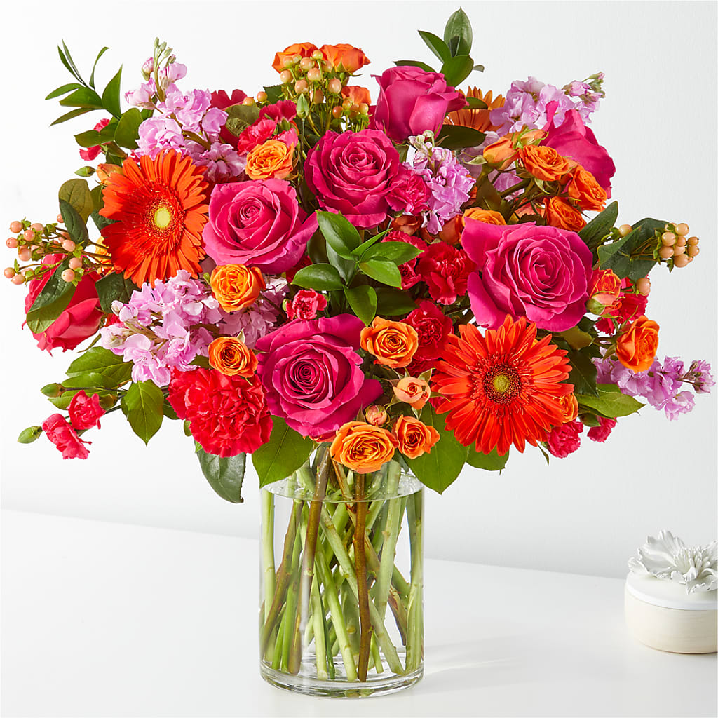 Fiesta Bouquet – Flowers By Elena, Methuen MA