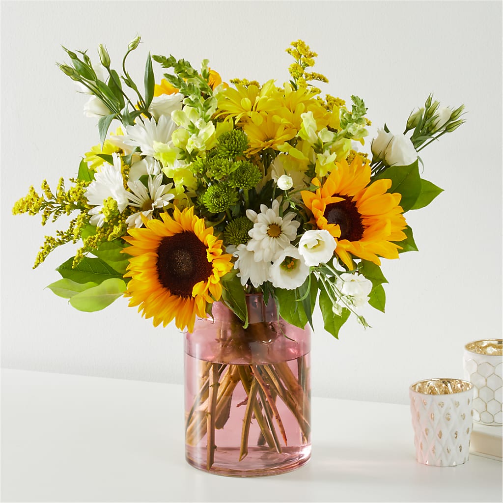 Hello Sunshine Bouquet – Flowers By Elena, Methuen MA