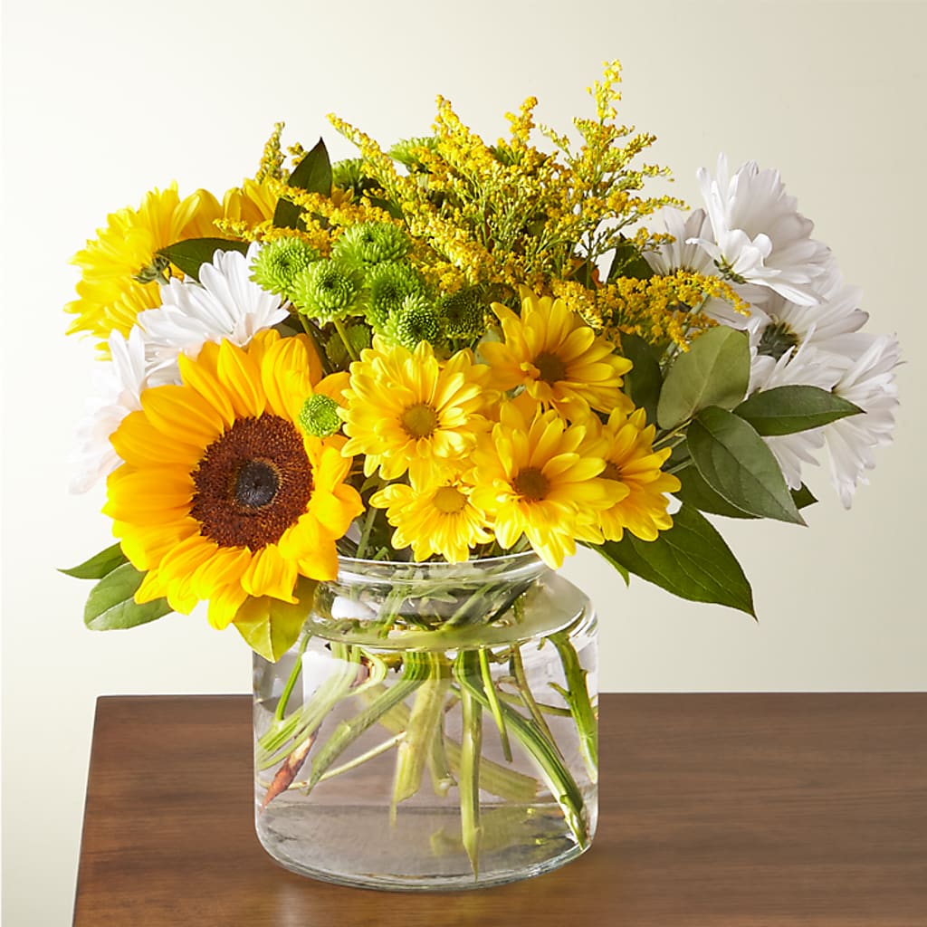 Hello Sunshine Bouquet – Flowers By Elena, Methuen MA