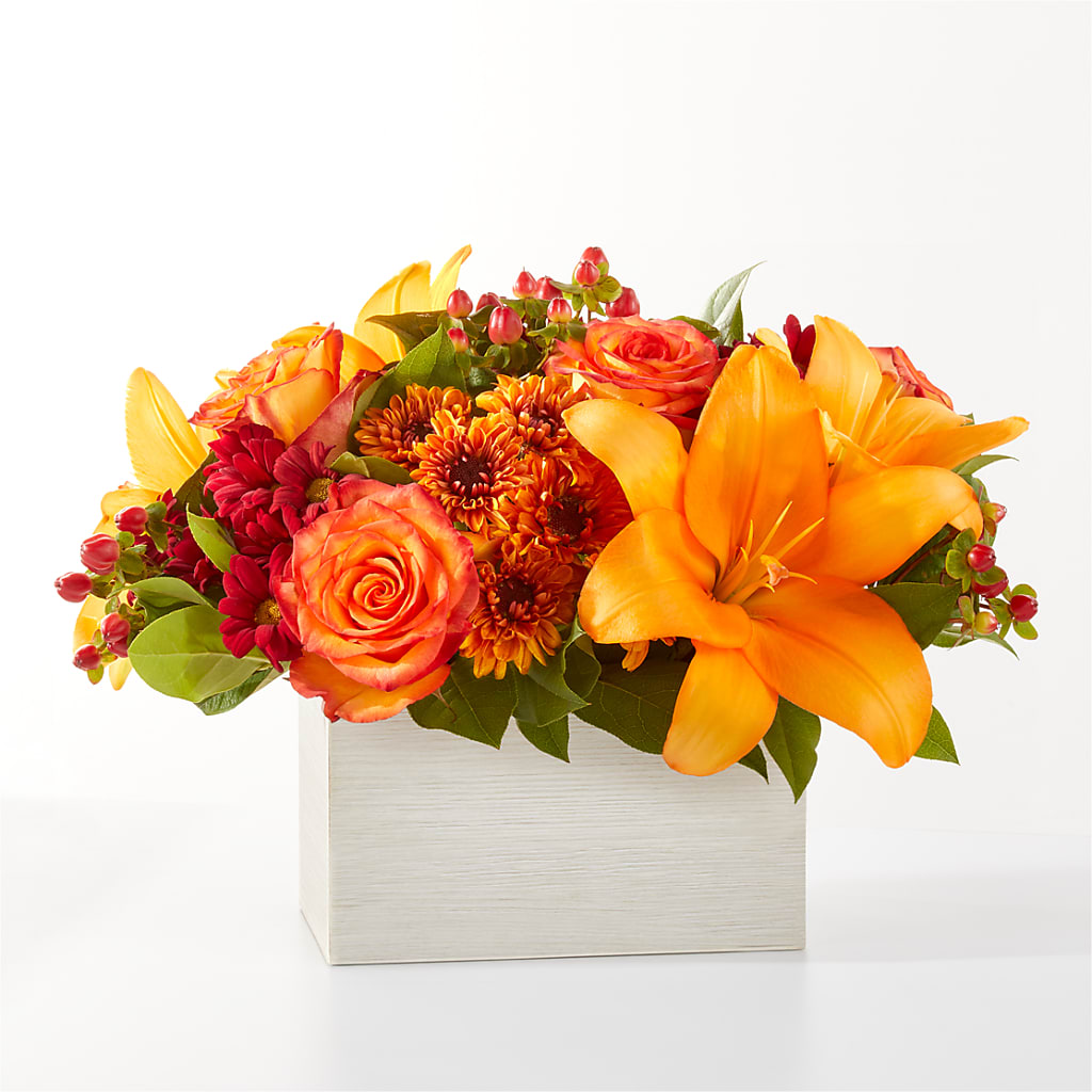 Backyard Bonfire Bouquet – Flowers By Elena, Methuen MA