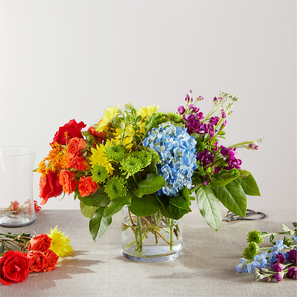 Summer Spectra - A Florist Original – Flowers By Elena, Methuen MA