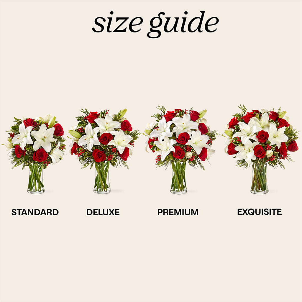 Sparkling Snowflakes Bouquet – Flowers By Elena, Methuen MA