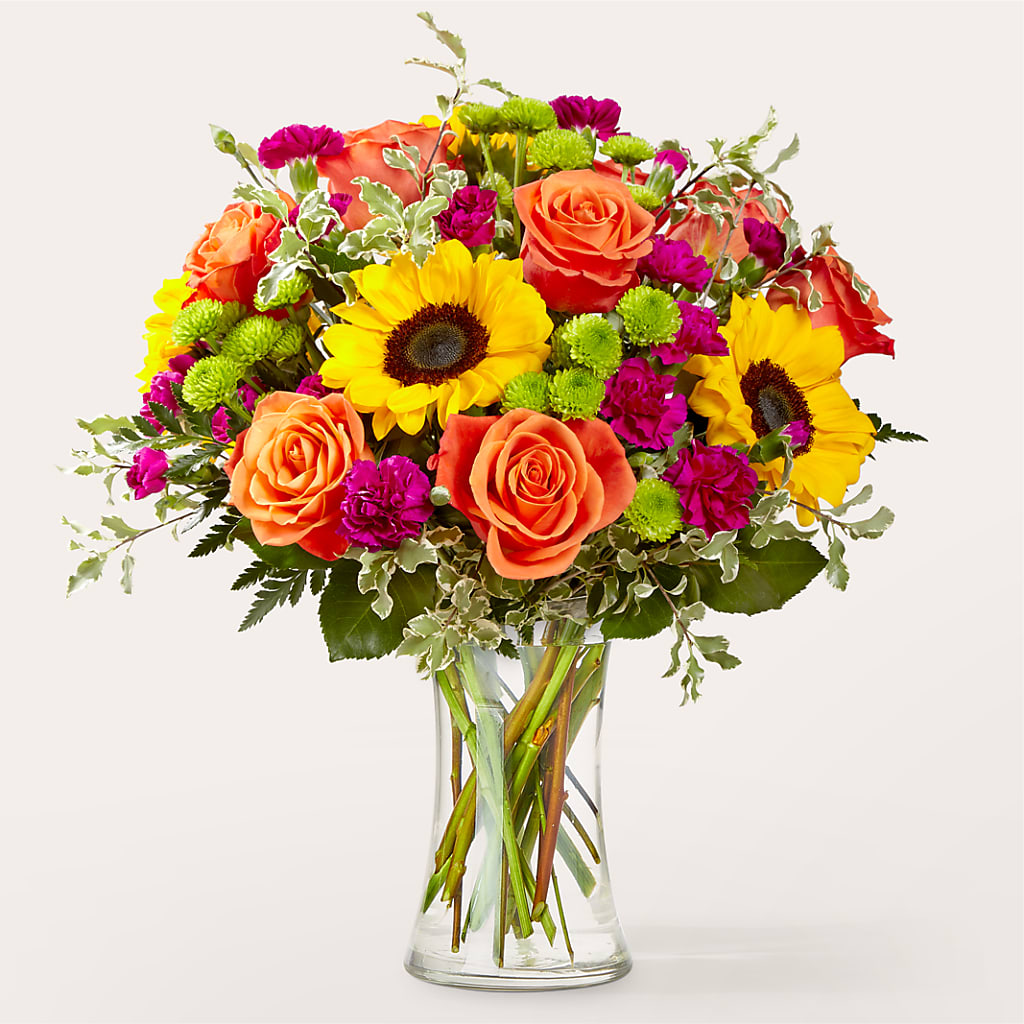 Warmth & Light Bouquet – Flowers By Elena, Methuen MA