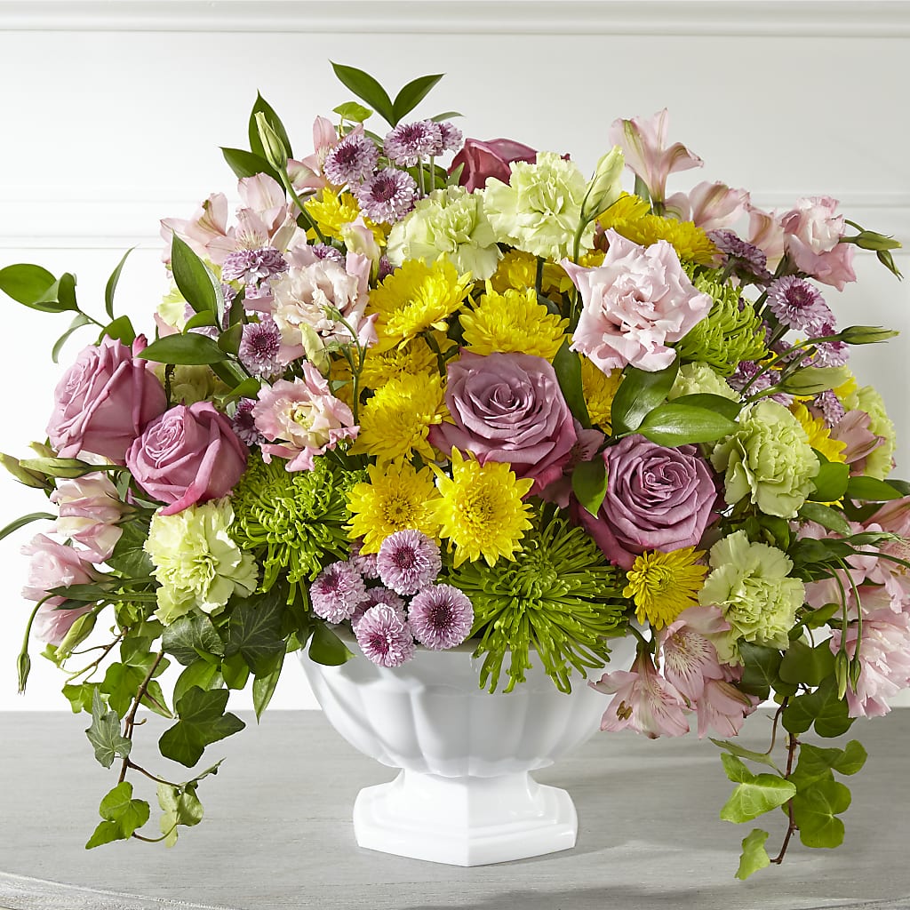 Healing Thoughts Arrangement – Flowers By Elena, Methuen MA