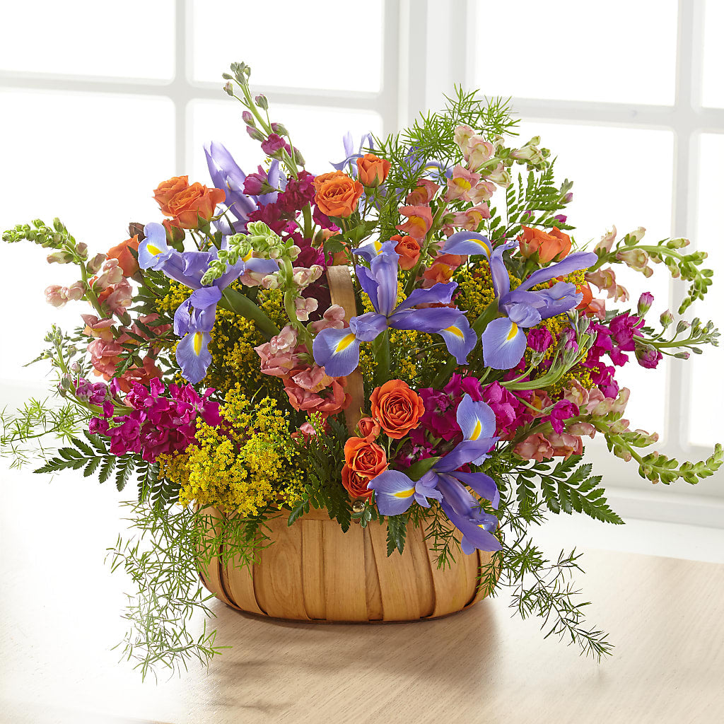 Garden of Life Basket – Flowers By Elena, Methuen MA