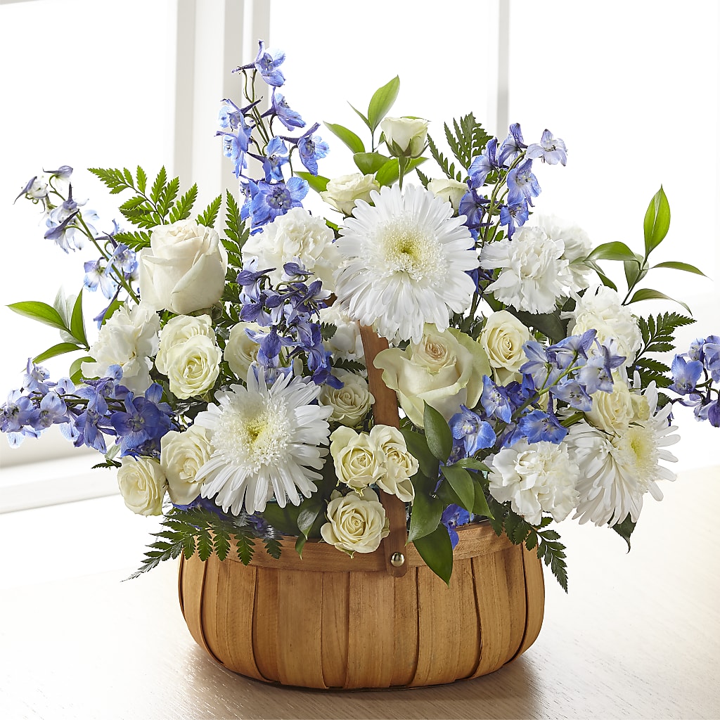 Harmony & Grace Basket – Flowers By Elena, Methuen MA