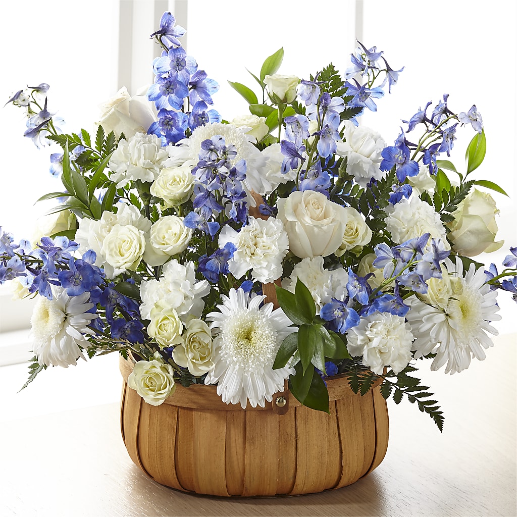 Harmony & Grace Basket – Flowers By Elena, Methuen MA