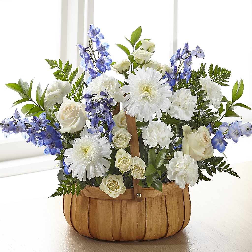 Harmony & Grace Basket – Flowers By Elena, Methuen MA