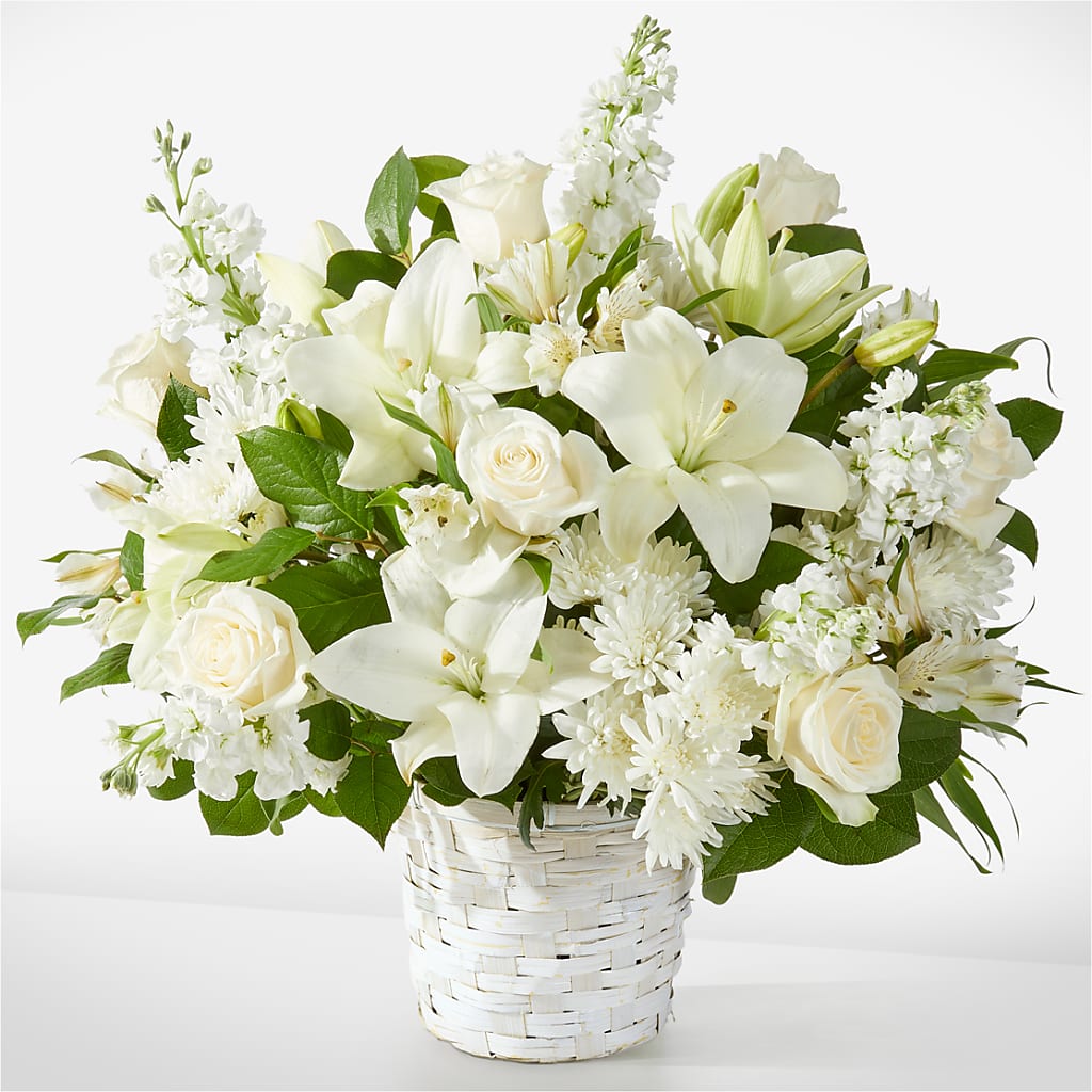Peaceful Reflections Arrangement – Flowers By Elena, Methuen MA