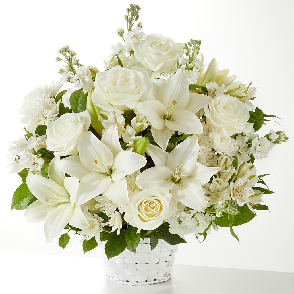 Peaceful Reflections Arrangement – Flowers By Elena, Methuen MA