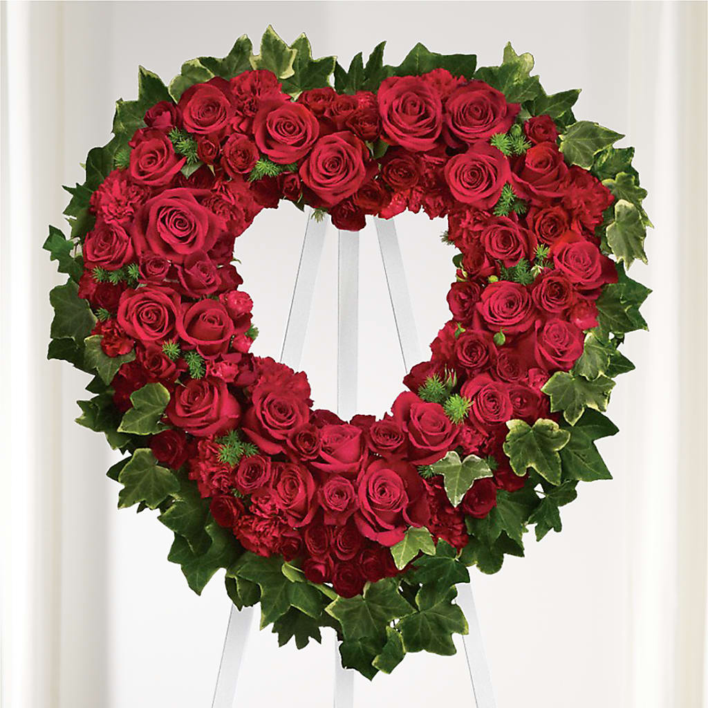 Wholehearted Standing Spray – Flowers By Elena, Methuen MA