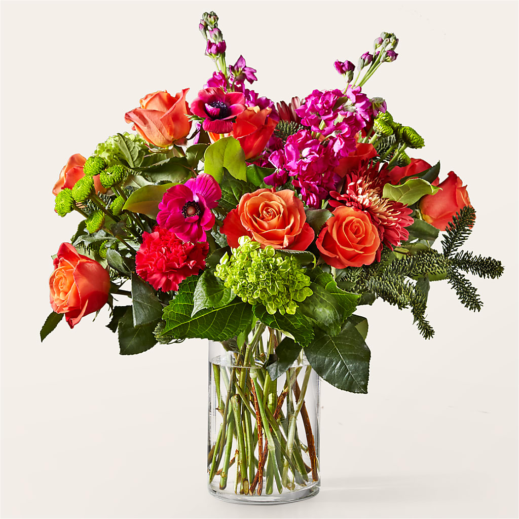 All the Tinsel Bouquet – Flowers By Elena, Methuen MA