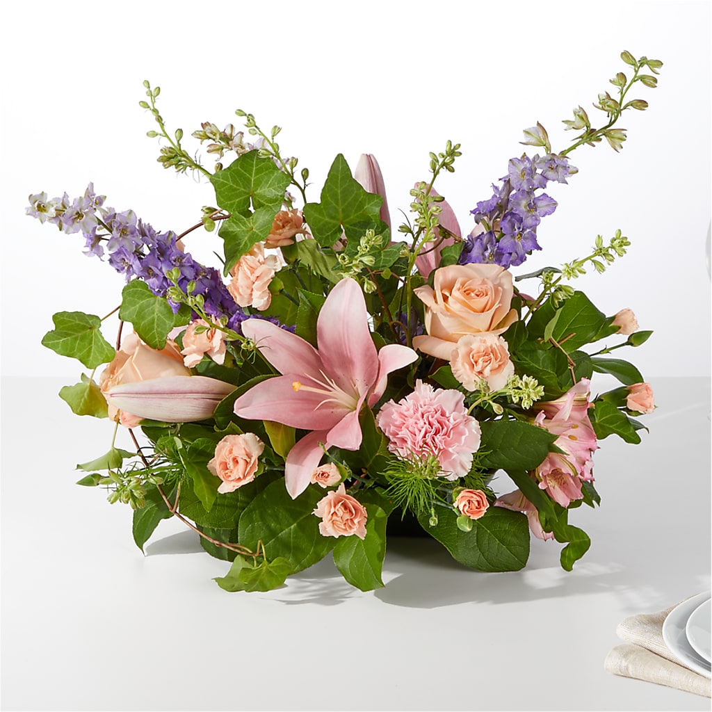 Blossom Time Centerpiece – Flowers By Elena, Methuen MA