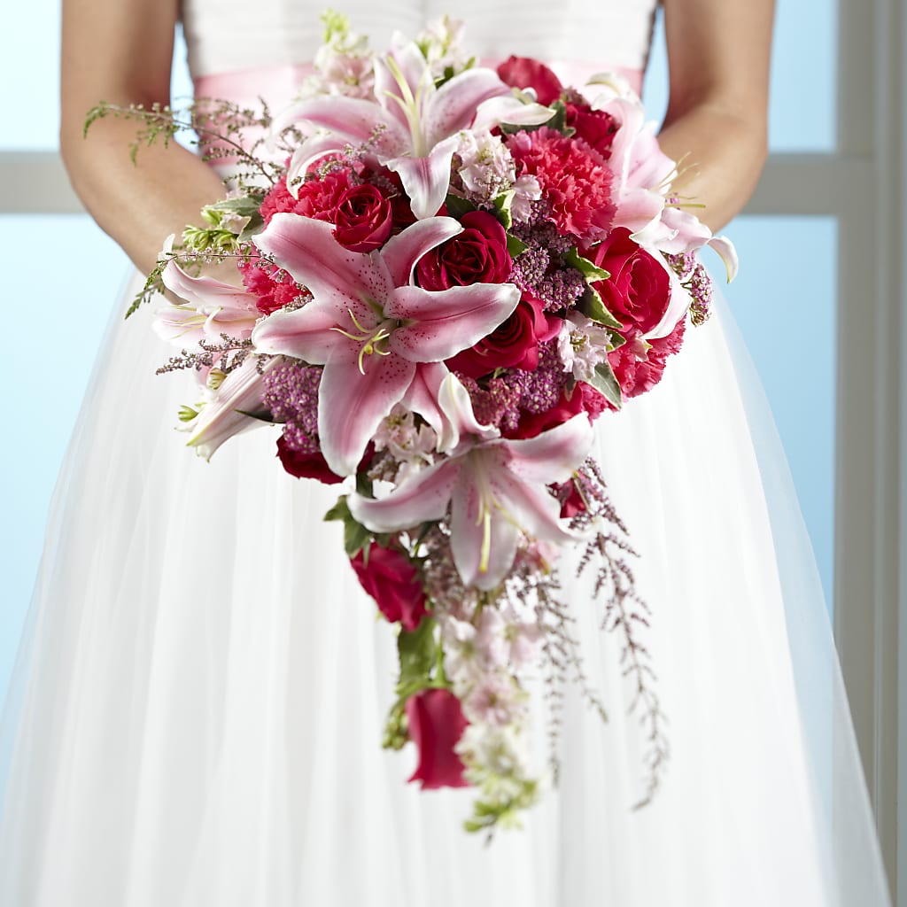 Lily & Rose Bouquet – Flowers By Elena, Methuen MA