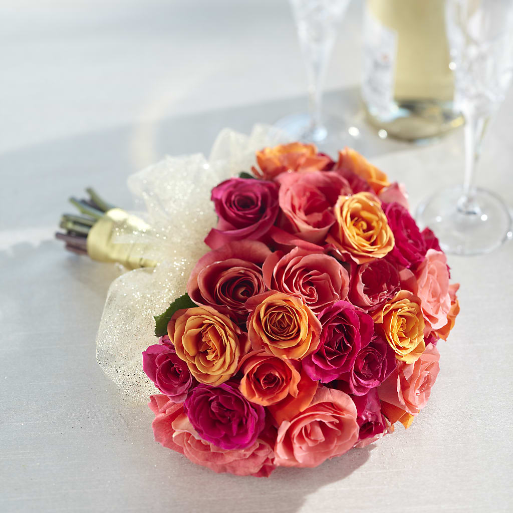 Sweet Roses Bouquet – Flowers By Elena, Methuen MA