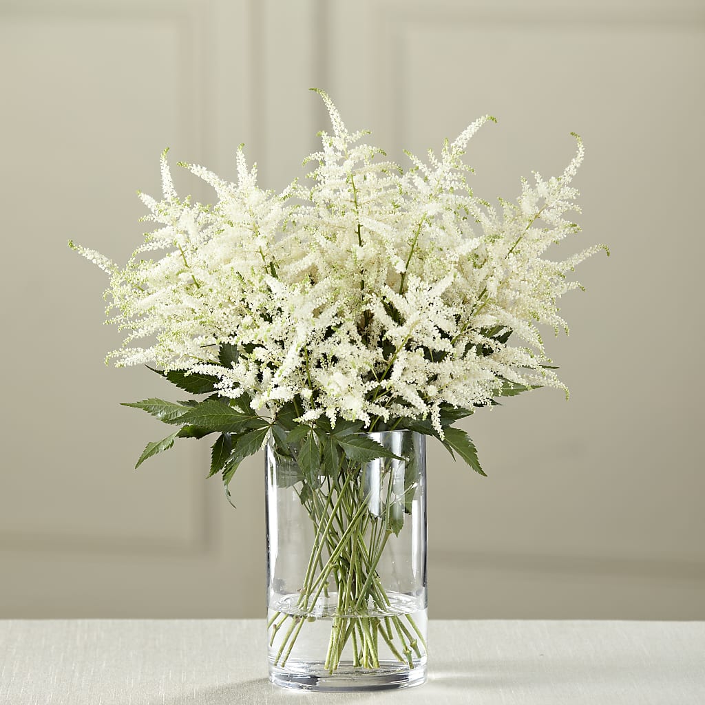 White Astilbe Bouquet – Flowers By Elena, Methuen MA