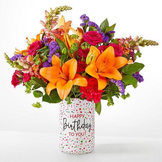 Birthday Palooza Bouquet –  Flowers By Elena, Methuen MA