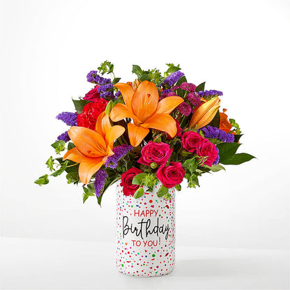 Birthday Palooza Bouquet –  Flowers By Elena, Methuen MA