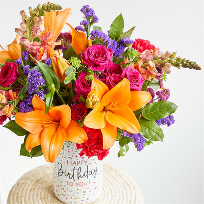Birthday Palooza Bouquet –  Flowers By Elena, Methuen MA