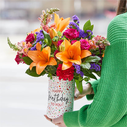 Birthday Palooza Bouquet –  Flowers By Elena, Methuen MA