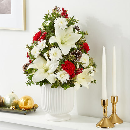 Festive Moments Tree –  Flowers By Elena, Methuen MA