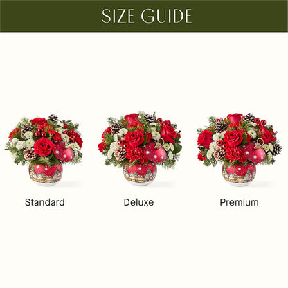 Christmas Carols Ornament –  Flowers By Elena, Methuen MA