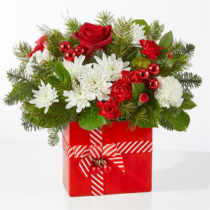 Presents Under the Tree Bouquet –  Flowers By Elena, Methuen MA