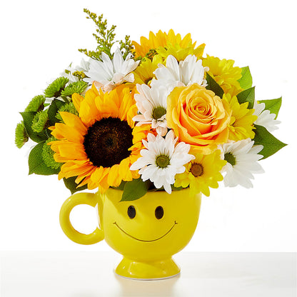Be Happy Bouquet –  Flowers By Elena, Methuen MA