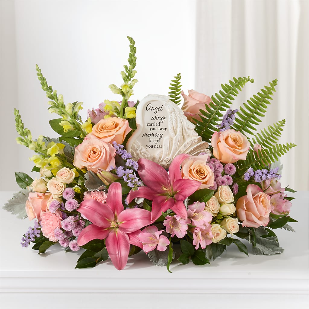 Gentle Light Arrangement –  Flowers By Elena, Methuen MA