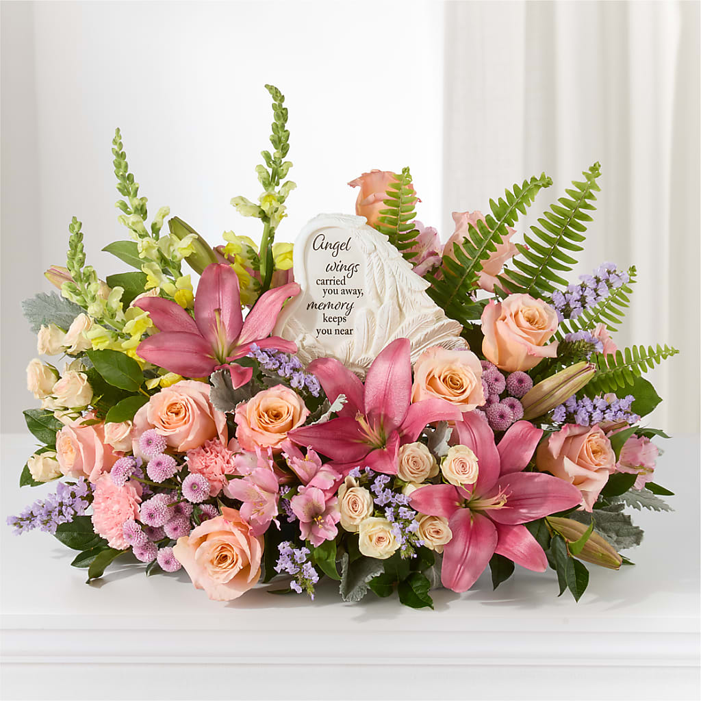 Gentle Light Arrangement –  Flowers By Elena, Methuen MA