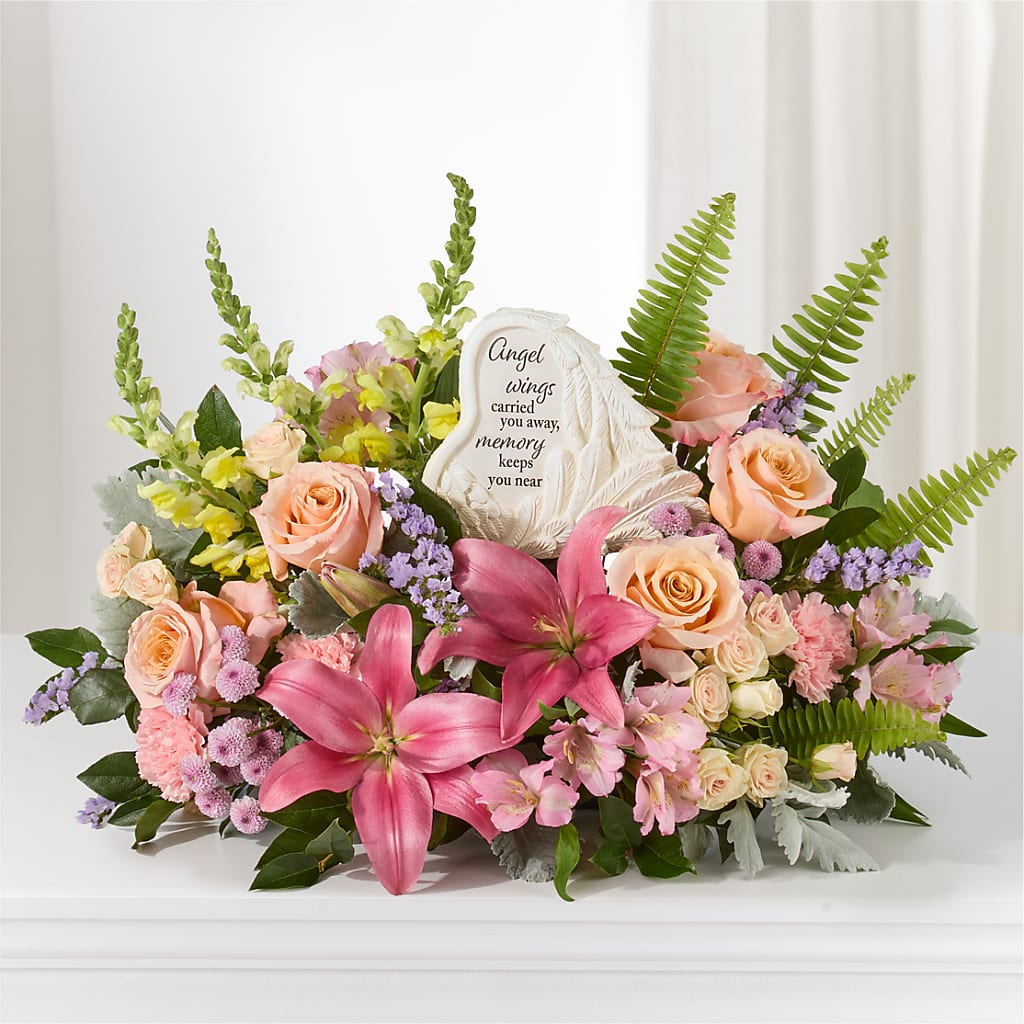 Gentle Light Arrangement –  Flowers By Elena, Methuen MA