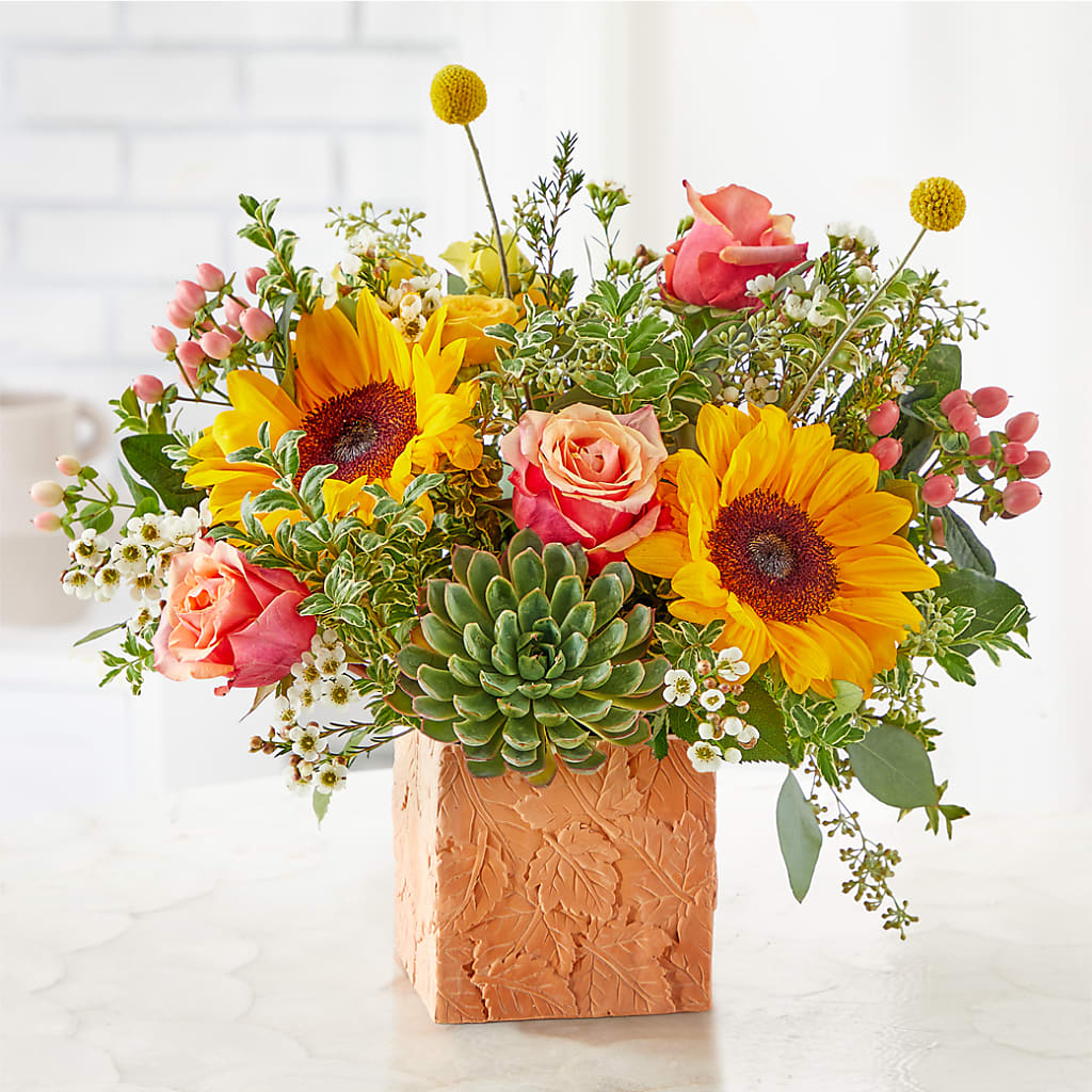 Sunflower Season Bouquet –  Flowers By Elena, Methuen MA