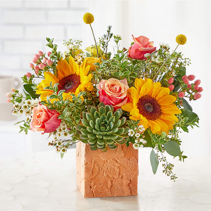 Sunflower Season Bouquet –  Flowers By Elena, Methuen MA