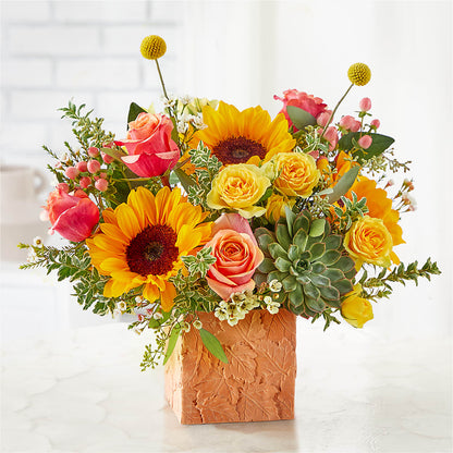 Sunflower Season Bouquet –  Flowers By Elena, Methuen MA