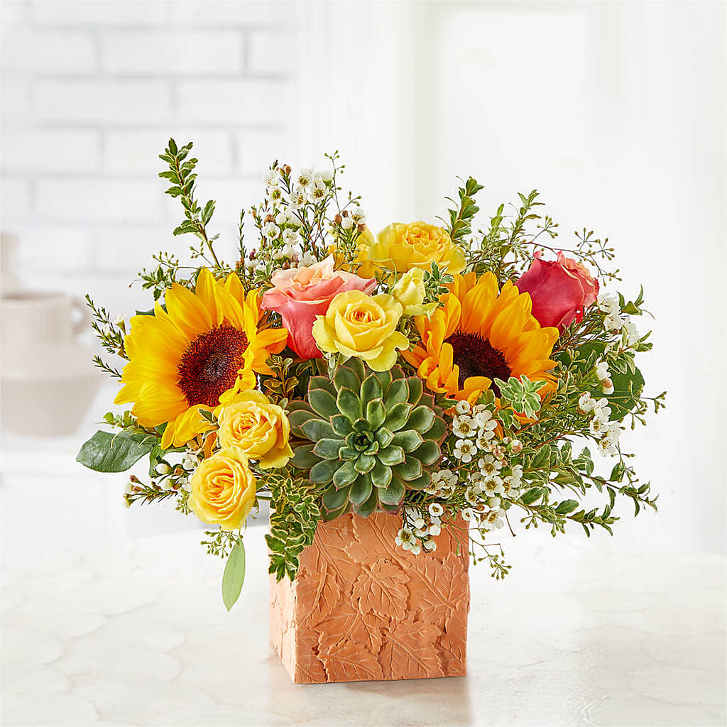Sunflower Season Bouquet –  Flowers By Elena, Methuen MA