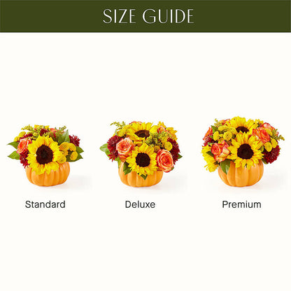 Golden Gourd Pumpkin Bouquet –  Flowers By Elena, Methuen MA
