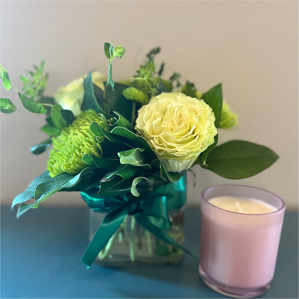 Emerald Forest Bouquet –  Flowers By Elena, Methuen MA