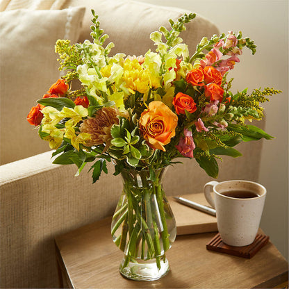 Fall Delight – A Florist Original –  Flowers By Elena, Methuen MA