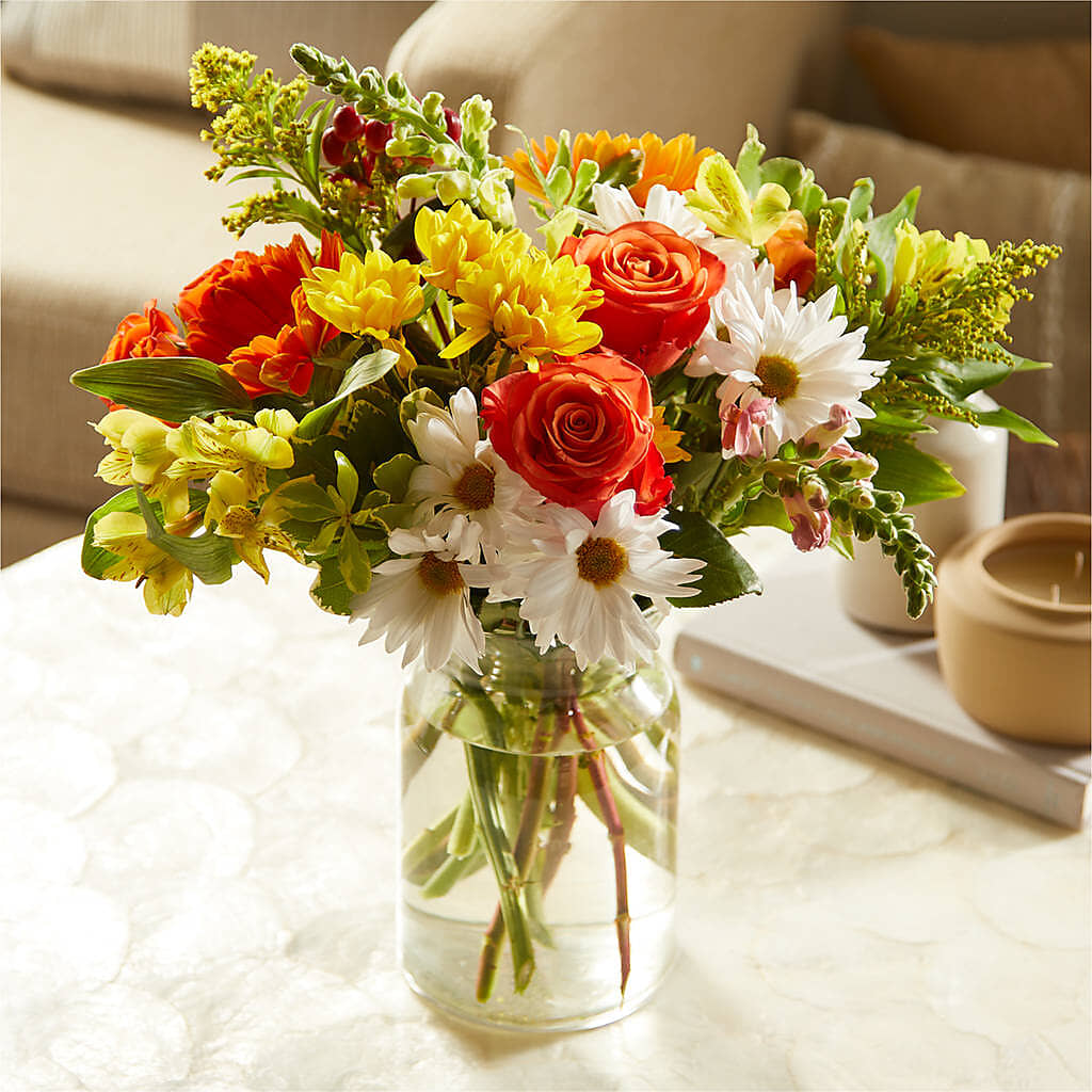 Fall Delight – A Florist Original –  Flowers By Elena, Methuen MA