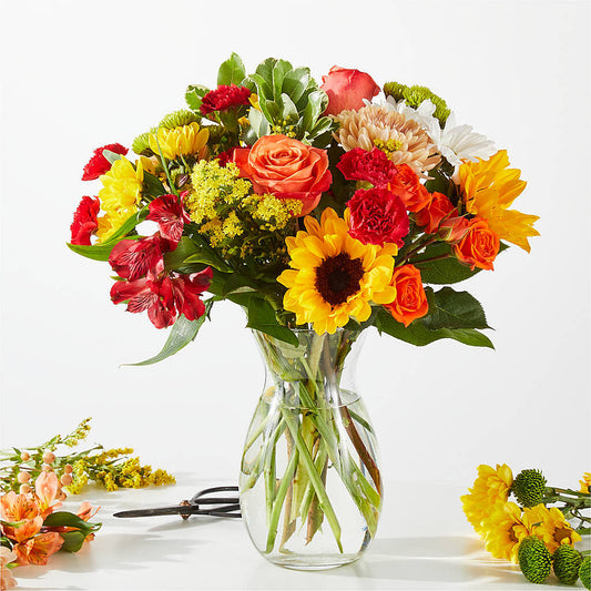 Fall Delight – A Florist Original –  Flowers By Elena, Methuen MA