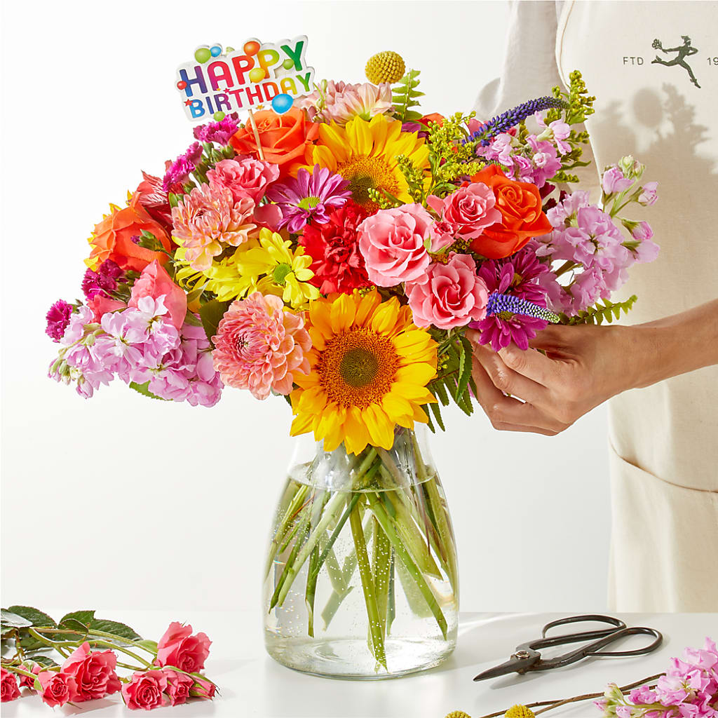 Cue the Confetti - A Florist Original –  Flowers By Elena, Methuen MA
