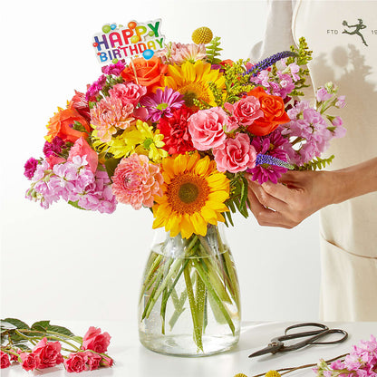 Cue the Confetti - A Florist Original –  Flowers By Elena, Methuen MA