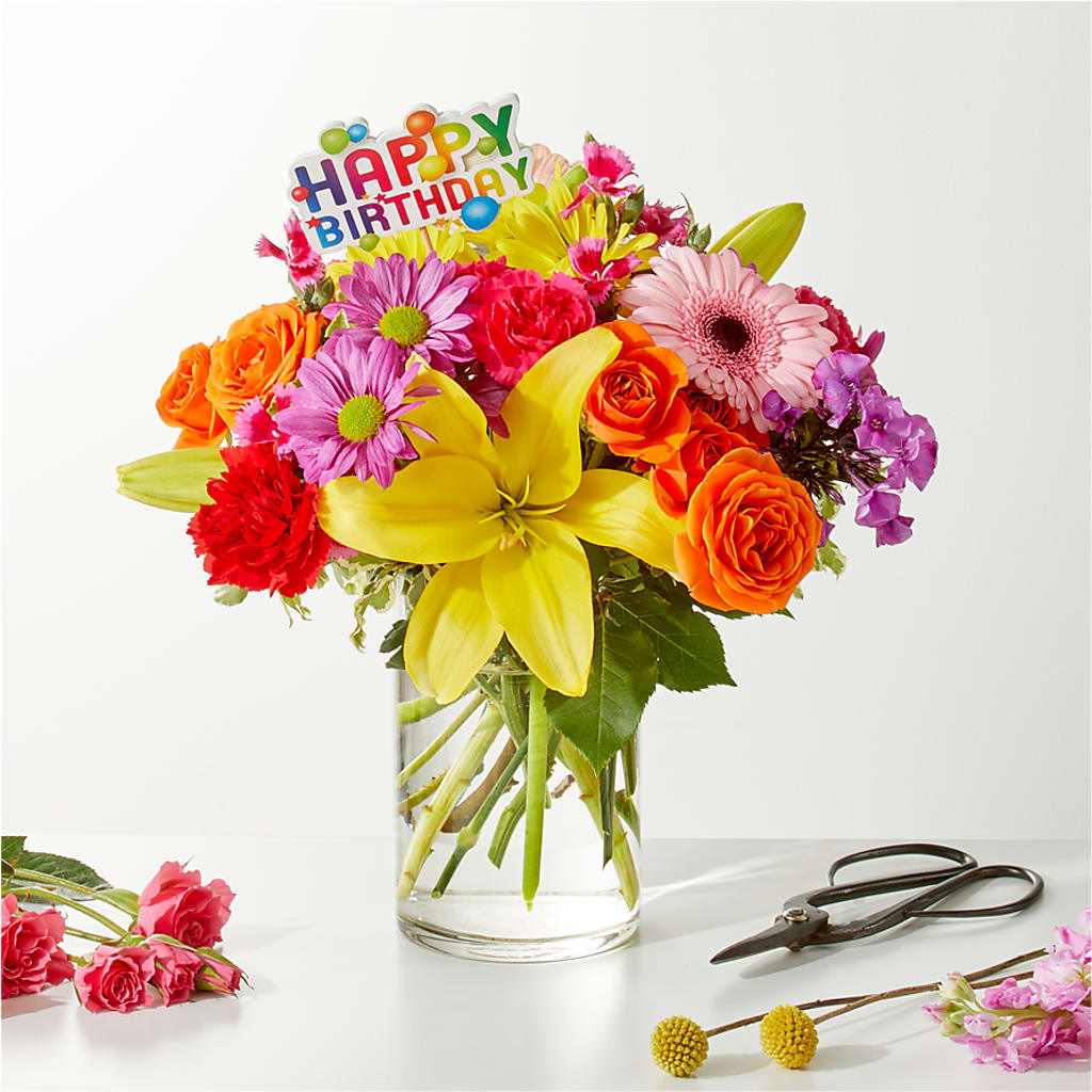 Cue the Confetti - A Florist Original –  Flowers By Elena, Methuen MA