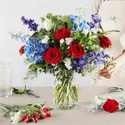 Star Spangled - A Florist Original –  Flowers By Elena, Methuen MA