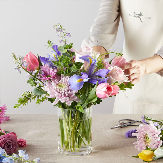 Pastel Tradition - A Florist Original –  Flowers By Elena, Methuen MA